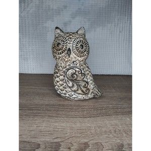 Mainstays Brown Owl Ceramic Home Decor - 6" - Pre-owned